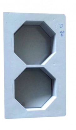 แบบพิมพ์อิฐบล็อก 8 เหลี่ยม - ผู้ผลิตจำหน่ายเครื่องอัดอิฐบล็อก - วัฒนชัยเมททอลเวิร์ค